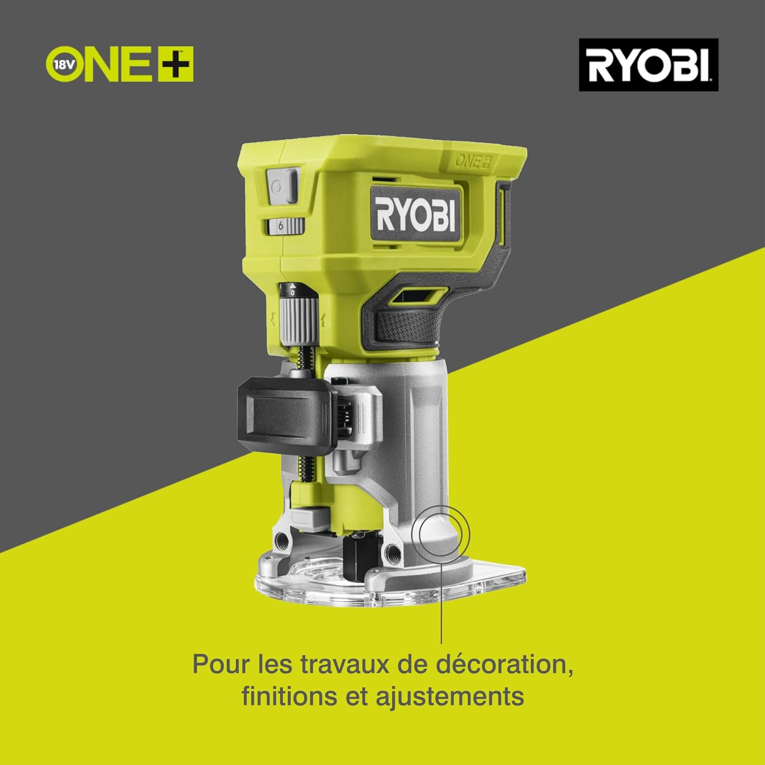 RYOBI RTR18-0 18V Cordless Trim Router