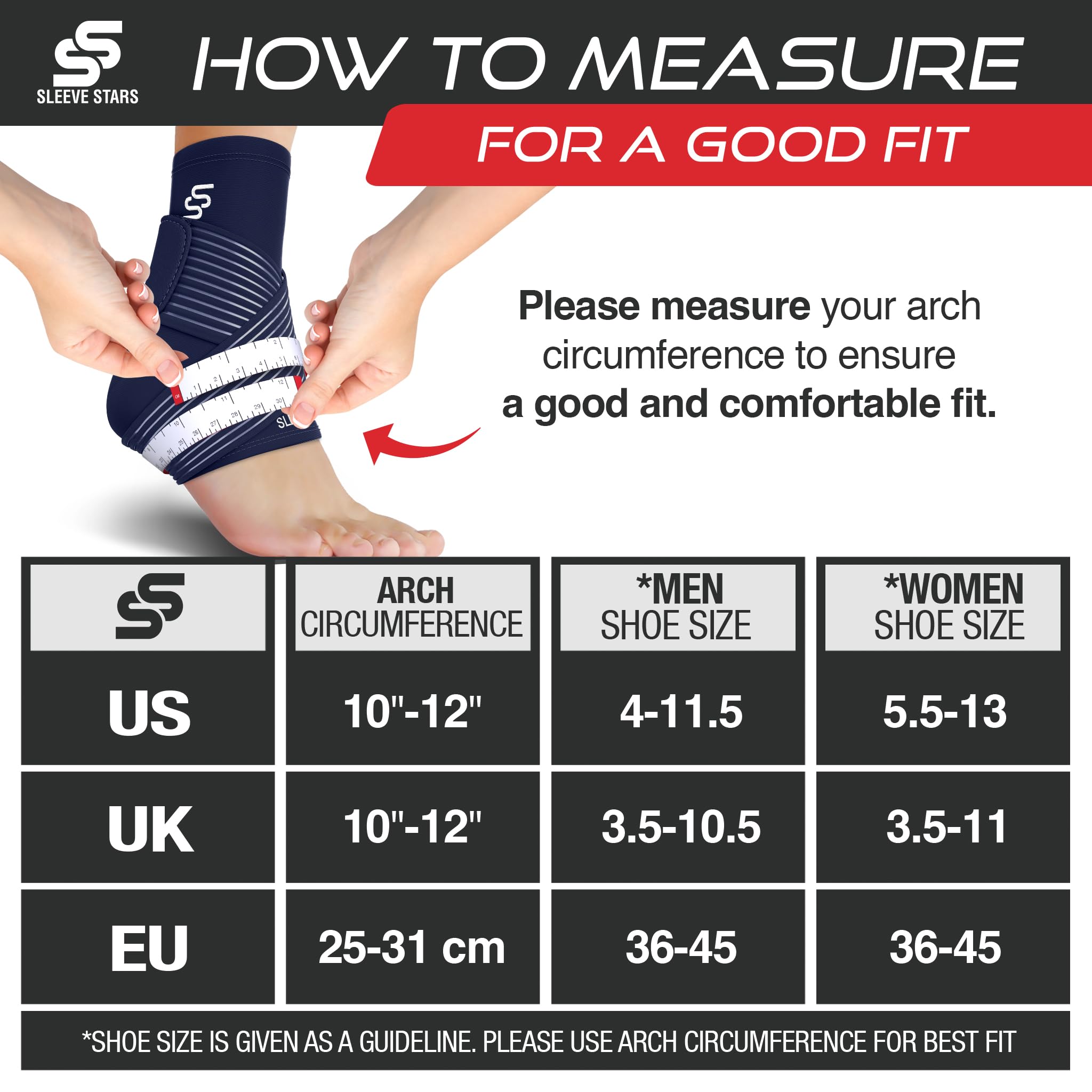 Sleeve Stars Ankle Brace for Sprained Ankle, Plantar Fasciitis Relief Ankle Support for Women & Men, Ankle Compression Sleeve w/Strap, Achilles Tendonitis Brace, Foot Brace Wrap (Single/Hot Pink)