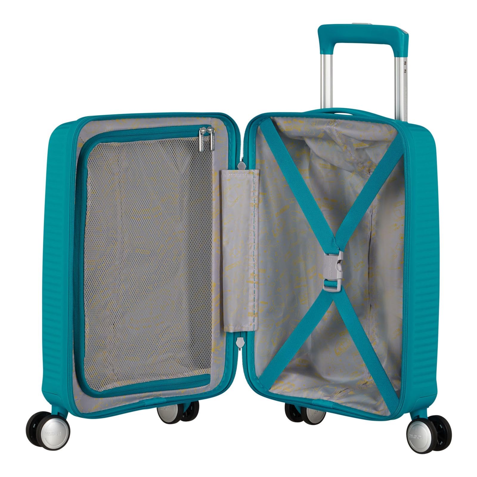 AMERICAN TOURISTER Soundbox - Spinner 67/24 Expandable Hand Luggage, 67 cm, 71.5 liters, Blue (Midnight Navy)