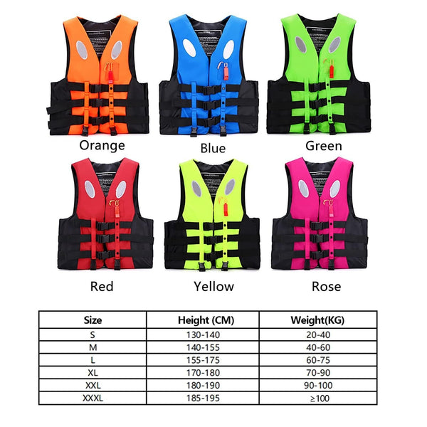 Swim Jacket - Paddle Board Life Jacket for Adult Adjustable Buoyancy Aids Swim Safety Snorkeling Vest for Kayaking Floatation Device Surfing Outdoor WaterSports(Blue,XL)