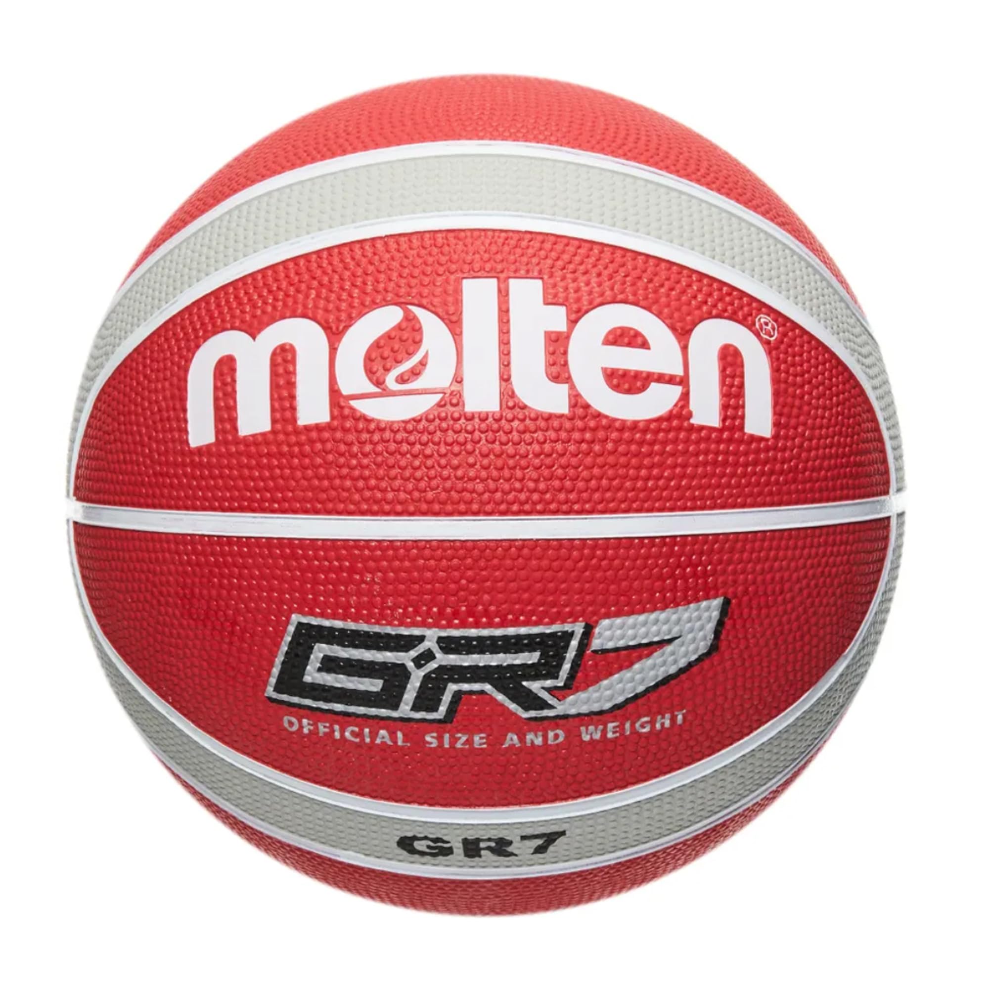 Molten GR Basketball, Indoor/Outdoor, Premium Rubber, Impact Colour