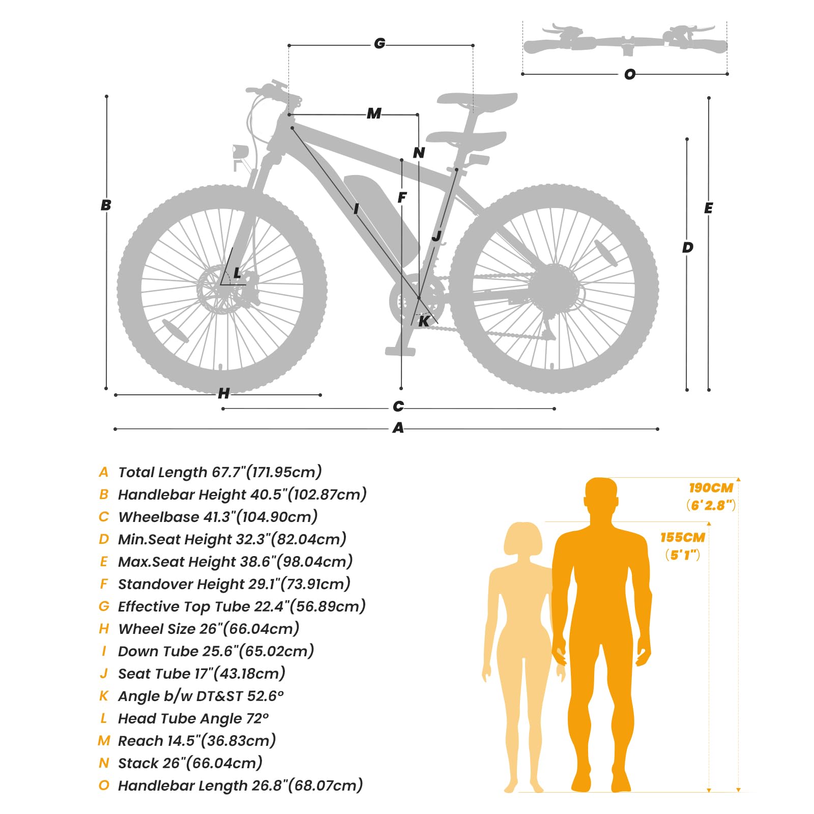 Touroll U1 Electric Mountain Bike, 26''/29'' Electric Bicycle Commute E-bike with 36V 13Ah Removable Battery, LED Display, Dual Disk Brake, 21 Speed, MTB for Teenagers and Adults