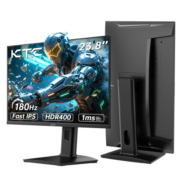 KTC Flat 32 Inch Monitor, QHD 1440P 2K@100Hz IPS Large Computer Monitor, Ultra Thin Bezels, Anti-Blue Light, HDR10, 103% sRGB, 86% DCI-P3, 350 Nits, 3ms MPRT, Adaptive Sync for Working and Gaming