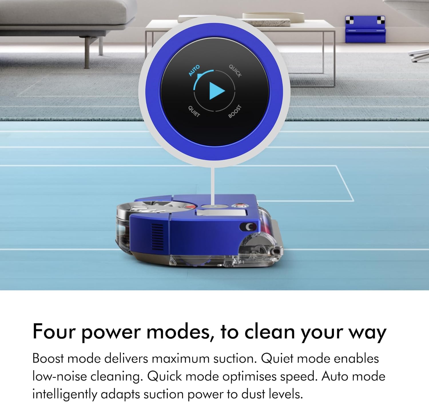 Dyson 360 Vis Nav robot vacuum cleaner (Blue/Nickel)