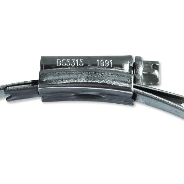 Eclipse Professional Tools ECW1-2A W1 Box of 10 35-50mm (1 ⅜" - 1 ¾") Mild Steel Worm Gear Hose Clamps