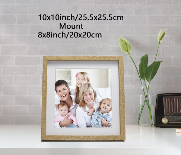 Black 50x70cm Boxed Picture Frames Set of 3 with Mounts for 40x60cm, 70x50cm poster frame with Acid Free mount for 40x60cm photo (Black 3Pack)