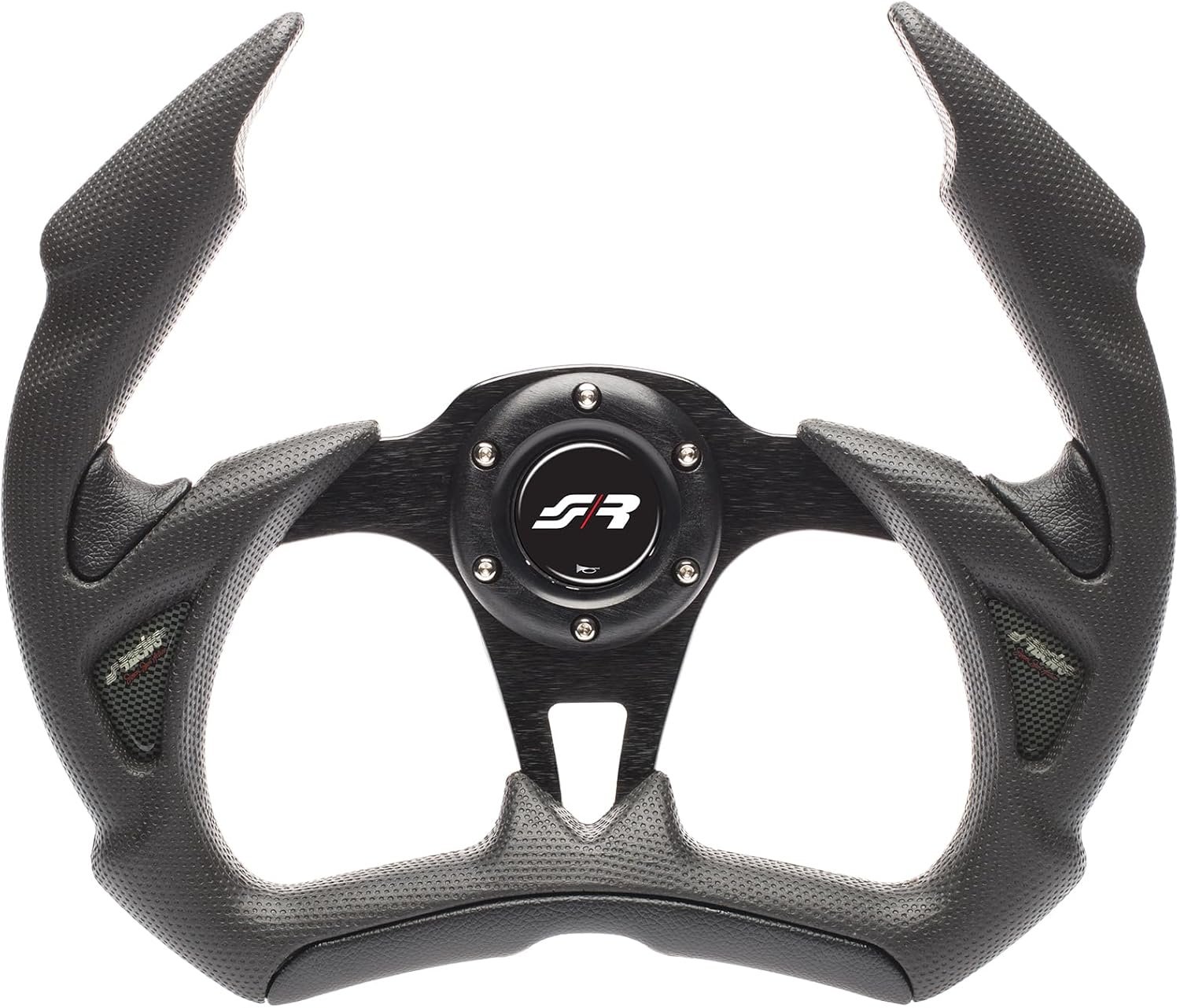 Simoni Racing X5R/P Stealth Universal Steering Wheel,Black