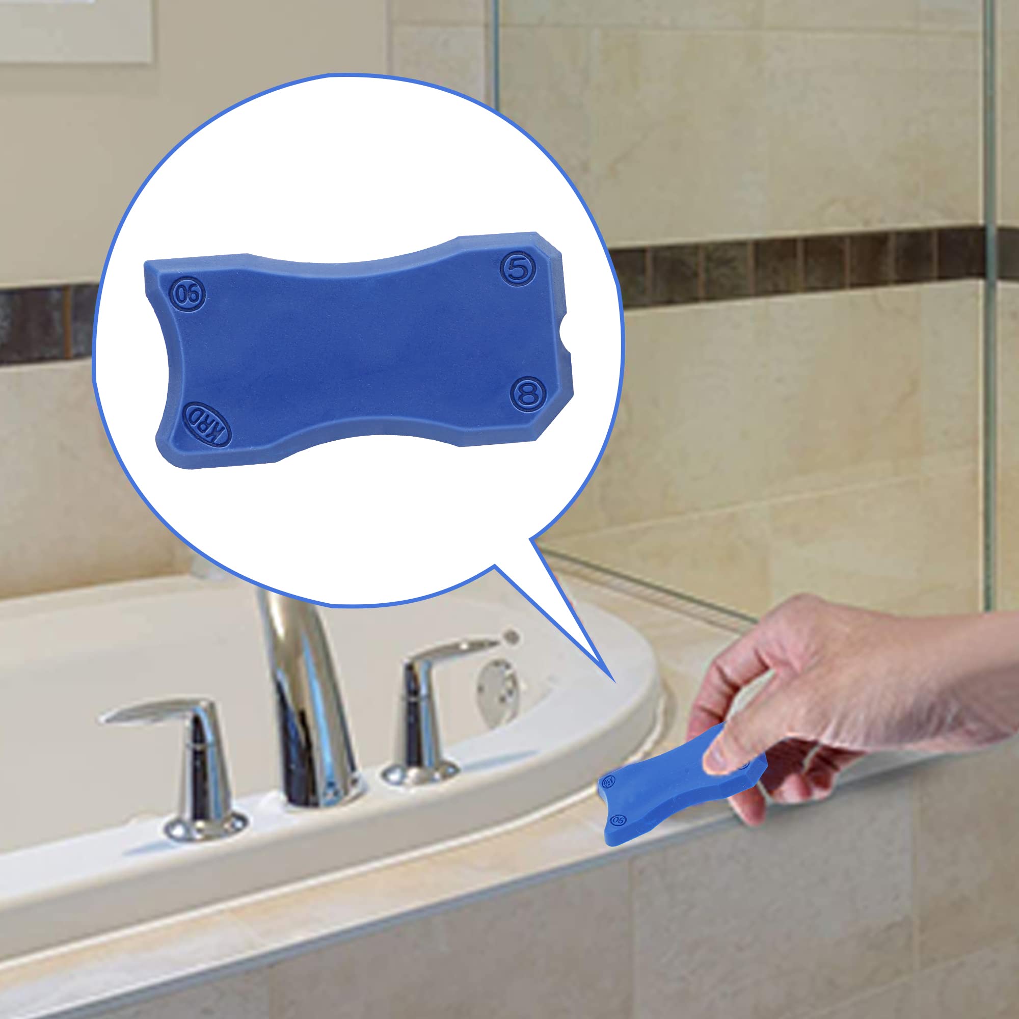 iLitLuk Drip-Free Caulking Gun Ratchet Rod Caulk Gun Applicator 15:1 Thrust Ratio Labor-Saving Lightweight Nylon Frame Cartridge Gun for 10oz/300ml Standard Caulk Tubes with Silicone Finishing Tools