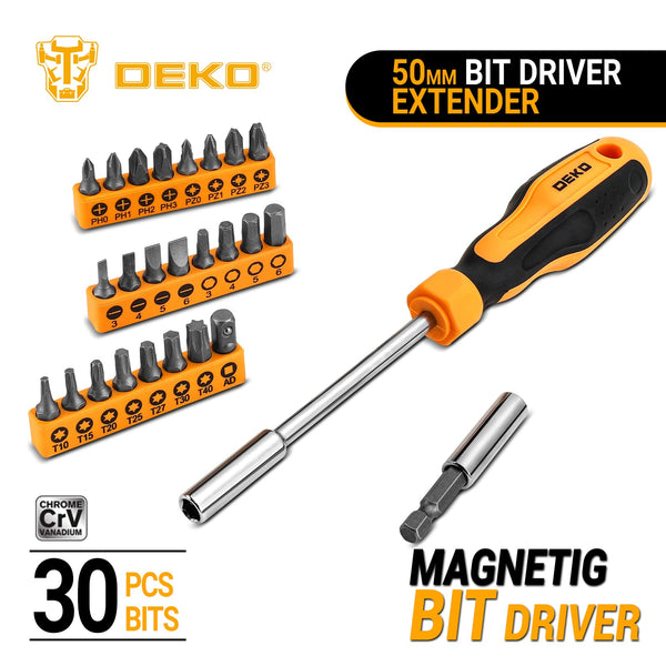 DEKO Tool Kit Set Box Home Repair DIY Tools Basic Hand Toolbox Sets for Home 138Piece