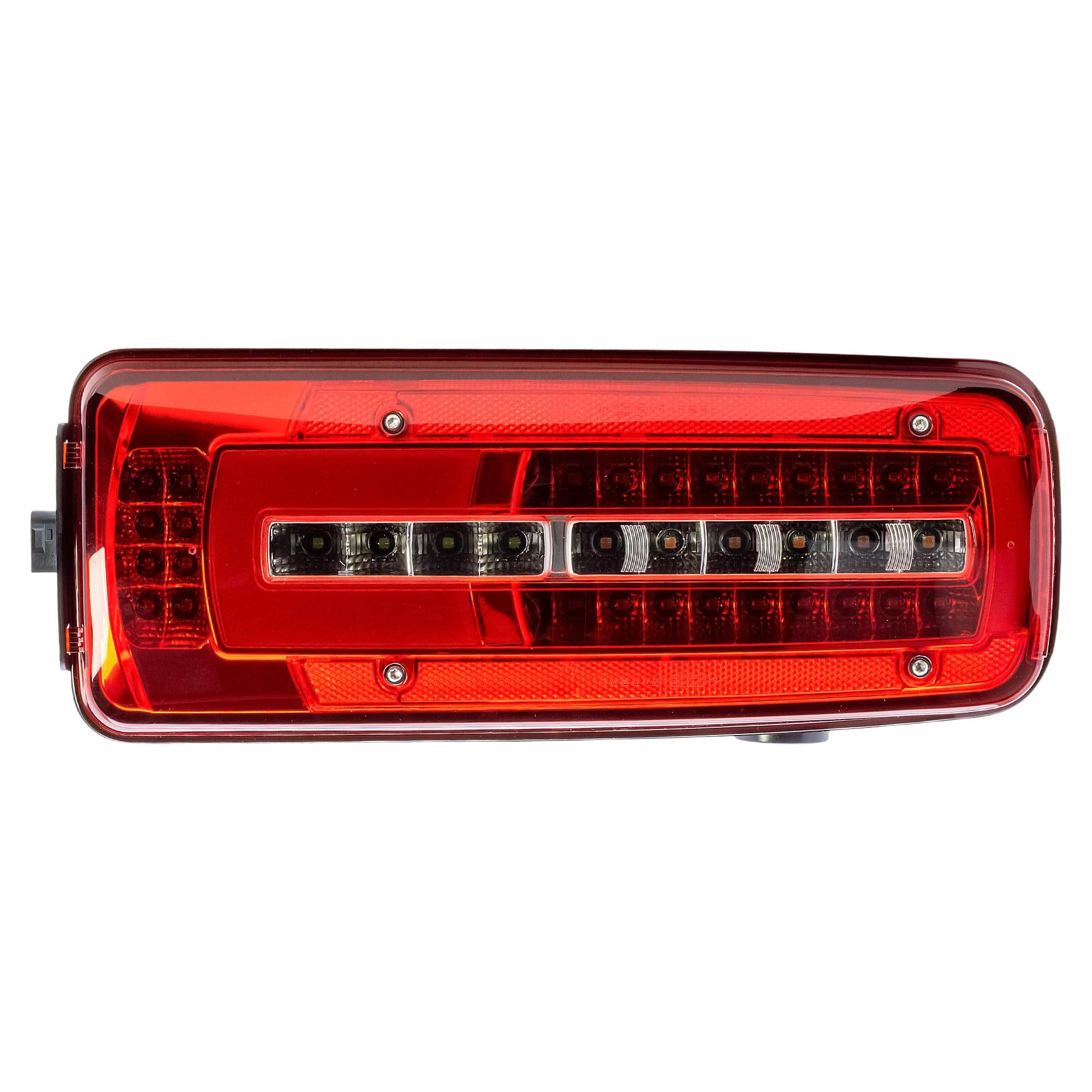 Driver Right Side Full LED Tail Light Rear Lamp 24V with Reverse Buzzer Alarm for DAF Truck XF CF LF XG XD