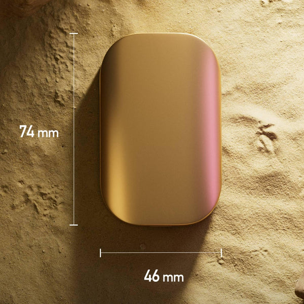 SK hynix Beetle X31 1TB External SSD with DRAM - up to 1050MB/s, USB C 3.2 Gen2, External Solid State Drive for PC/Mac/Tablet/Android/Gaming Consoles (Champagme Gold)