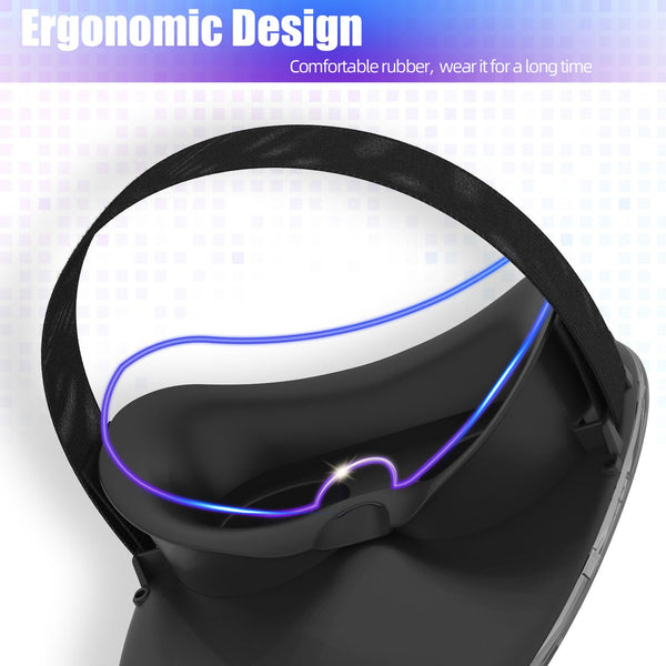 megoo LED Mask with Bluetooth Design Customized Programmable by APP,Halloween LED Luminous Mask for Costume Halloween DJ Masquerade Rave Cosplay Birthday Party