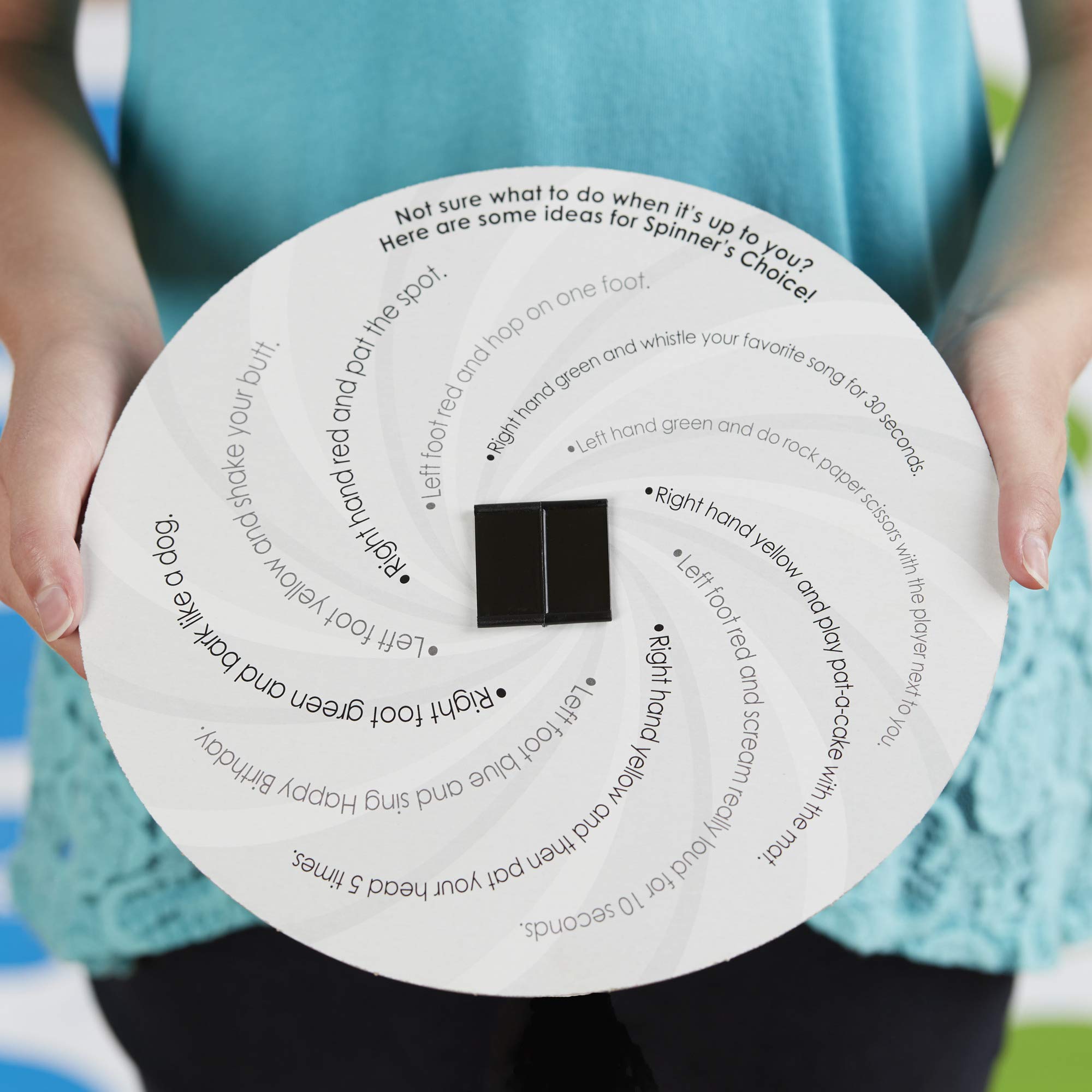 Hasbro Gaming Twister Ultimate: Bigger Mat, More Coloured Spots, Family, Kids Party Game Age 6+; Compatible with Alexa (Amazon Exclusive)