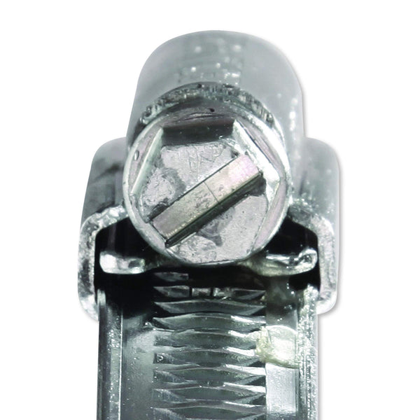 Eclipse Professional Tools ECW1-2A W1 Box of 10 35-50mm (1 ⅜" - 1 ¾") Mild Steel Worm Gear Hose Clamps