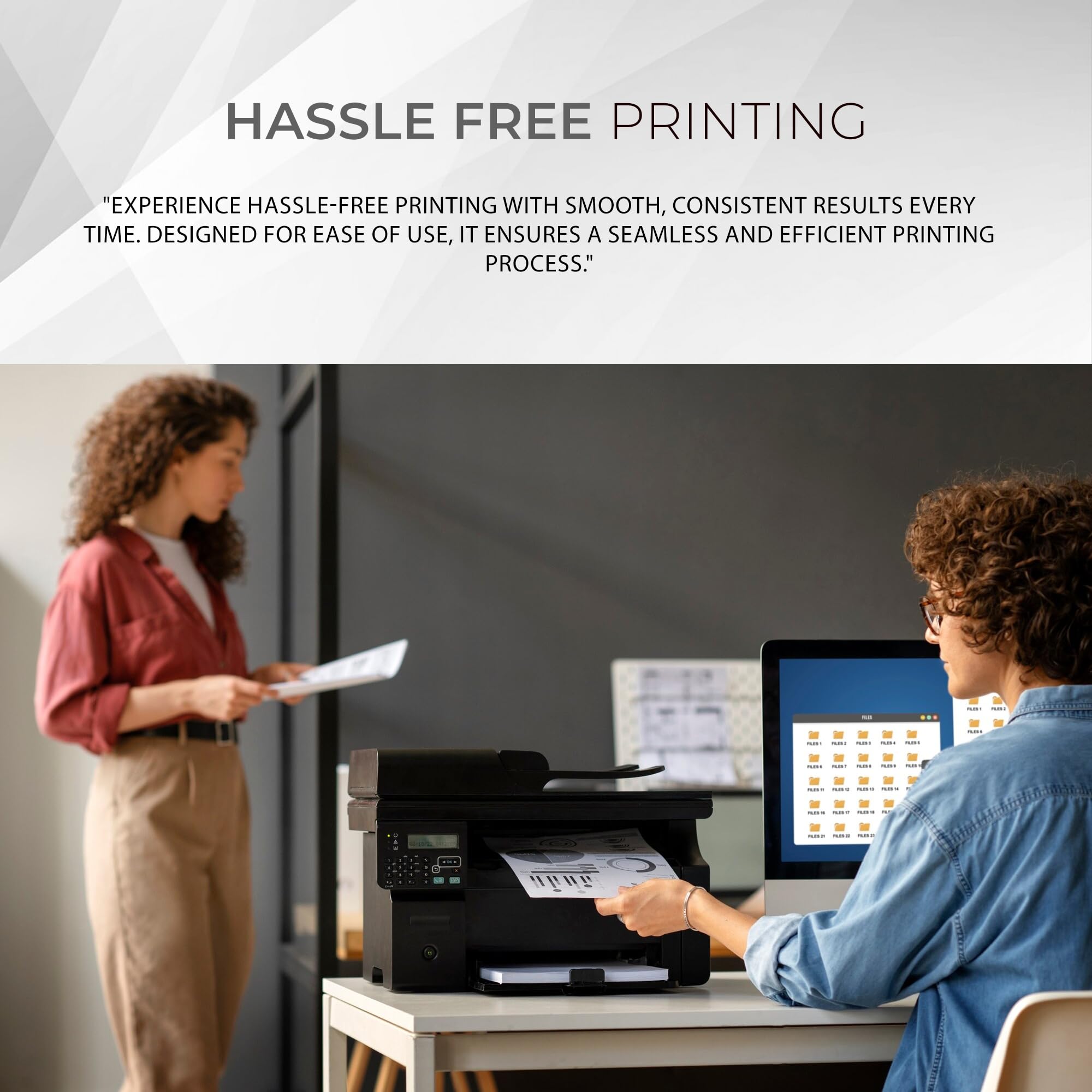 Multi-Purpose A4 Printer Paper, White, 80gsm, 500 Sheets – Compatible A4 Paper with Inkjet, Laser Printers & Copiers, Perfect for Home & Office Use (500 Sheets)