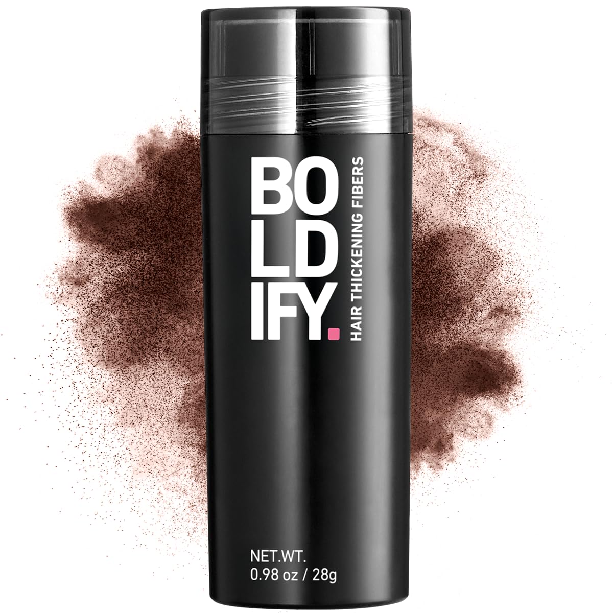BOLDIFY Hair Fibres (56g) - Fill In Thinning and Fine Hair for an Instantly Fuller, Thicker Look - 14 Shades for Women and Men - Medium Brown