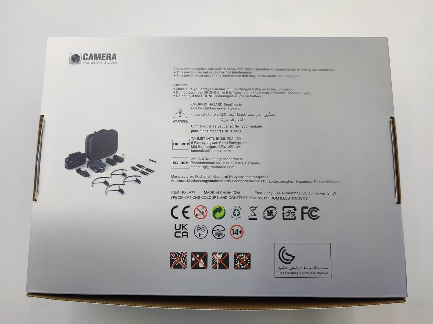 2650 ft Control Range Super Enduring Brushless Motor Drone with 84 Mins Super Long Flight Time, Drone with 4K HD Camera for Beginners, CHUBORY A77 WiFi Quadcopter, Follow Me, Auto Hover, 3 Batteries