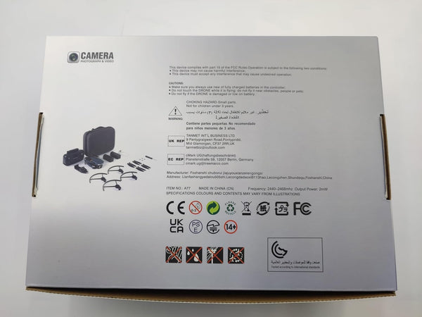 2650 ft Control Range Super Enduring Brushless Motor Drone with 84 Mins Super Long Flight Time, Drone with 4K HD Camera for Beginners, CHUBORY A77 WiFi Quadcopter, Follow Me, Auto Hover, 3 Batteries