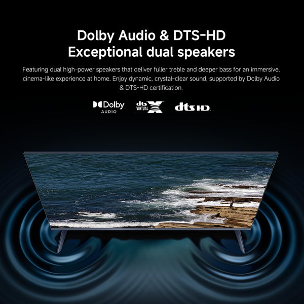 XIAOMI TV F Pro 75, 75 Inches (190 cm), 4K UHD QLED, Smart TV, Fire TV, HDR10+, Game Boost mode 120Hz, MEMC, Alexa Voice Control, 2GB+32GB, Works with Apple AirPlay