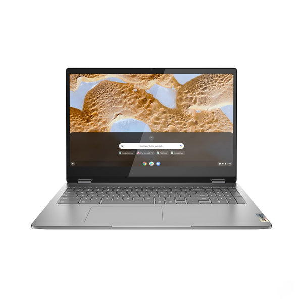 Lenovo IdeaPad Flex 3 Chromebook | 15 inch Full HD Laptop | Intel Pentium Silver N6000 | 8GB RAM | 128GB eMMC | Chrome OS | Arctic Grey