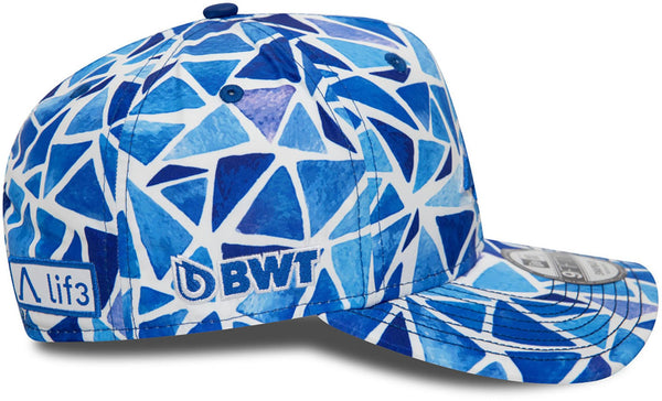 New Era Alpine F1 9Fifty Barcelona GP Driver Special Snapback Cap