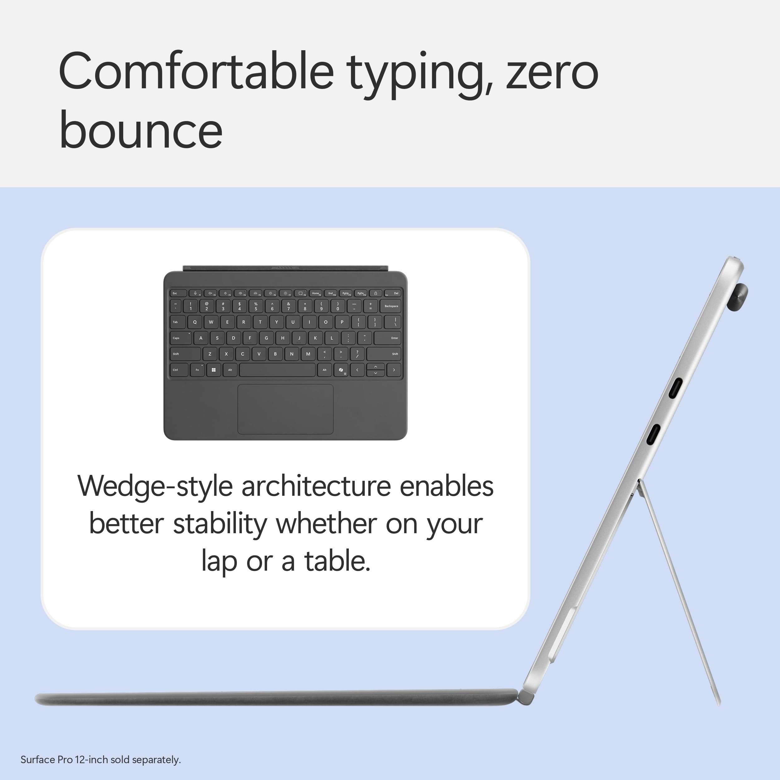 Microsoft Surface Pro Flex Keyboard with Slim Pen | Black | 2-in-1 Alcantara® Keyboard for Surface Pro Windows 11 Copilot+ PC