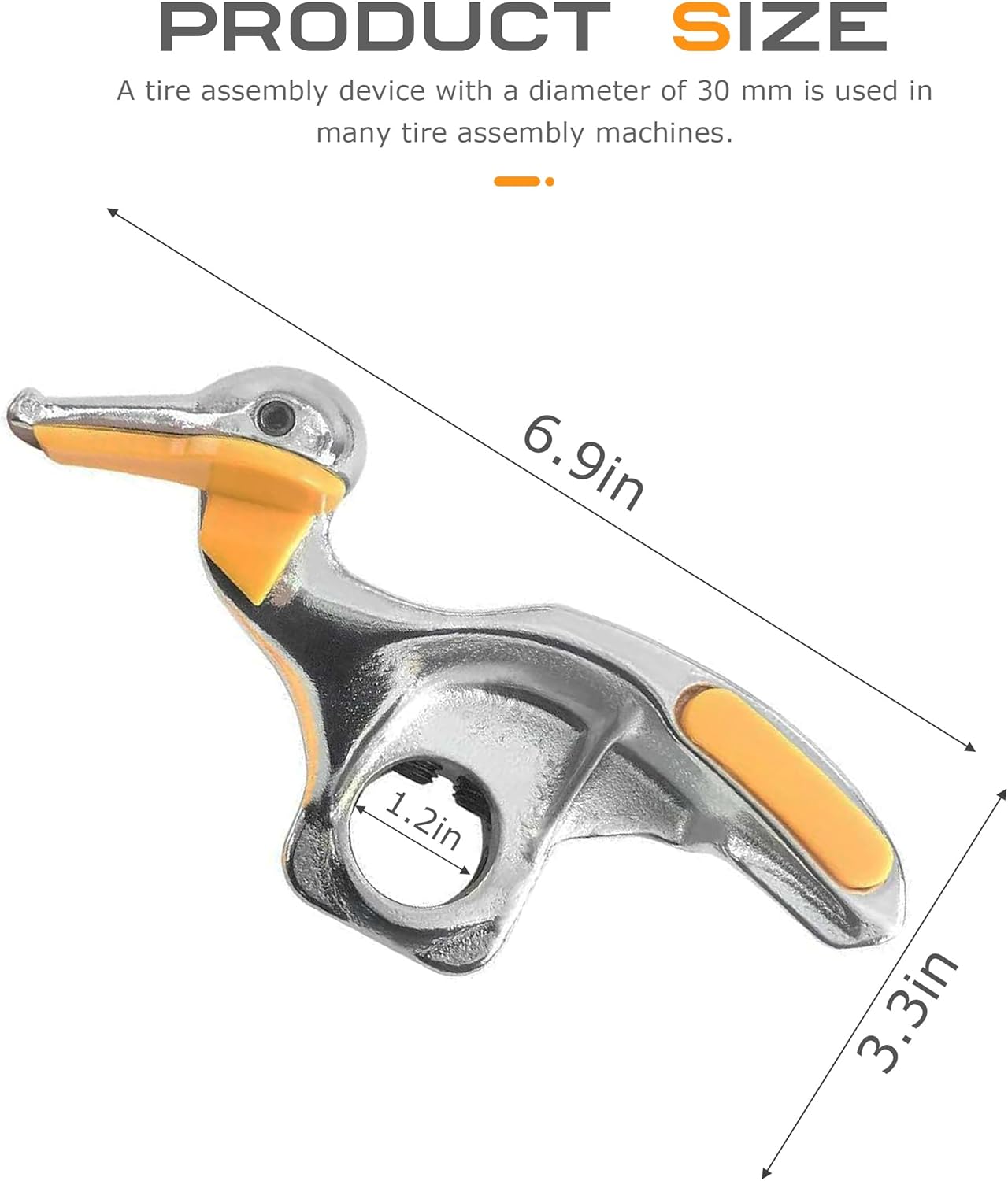 Flaconi Car Tire Changer Mount Demount,Tire Changer Duck Head,Tire Machine Duck Head,Tire Machine Accessories,Duck Head Tire Changer,Coats Tire Machine Duck Head,Used for Many Tire Changer Machines