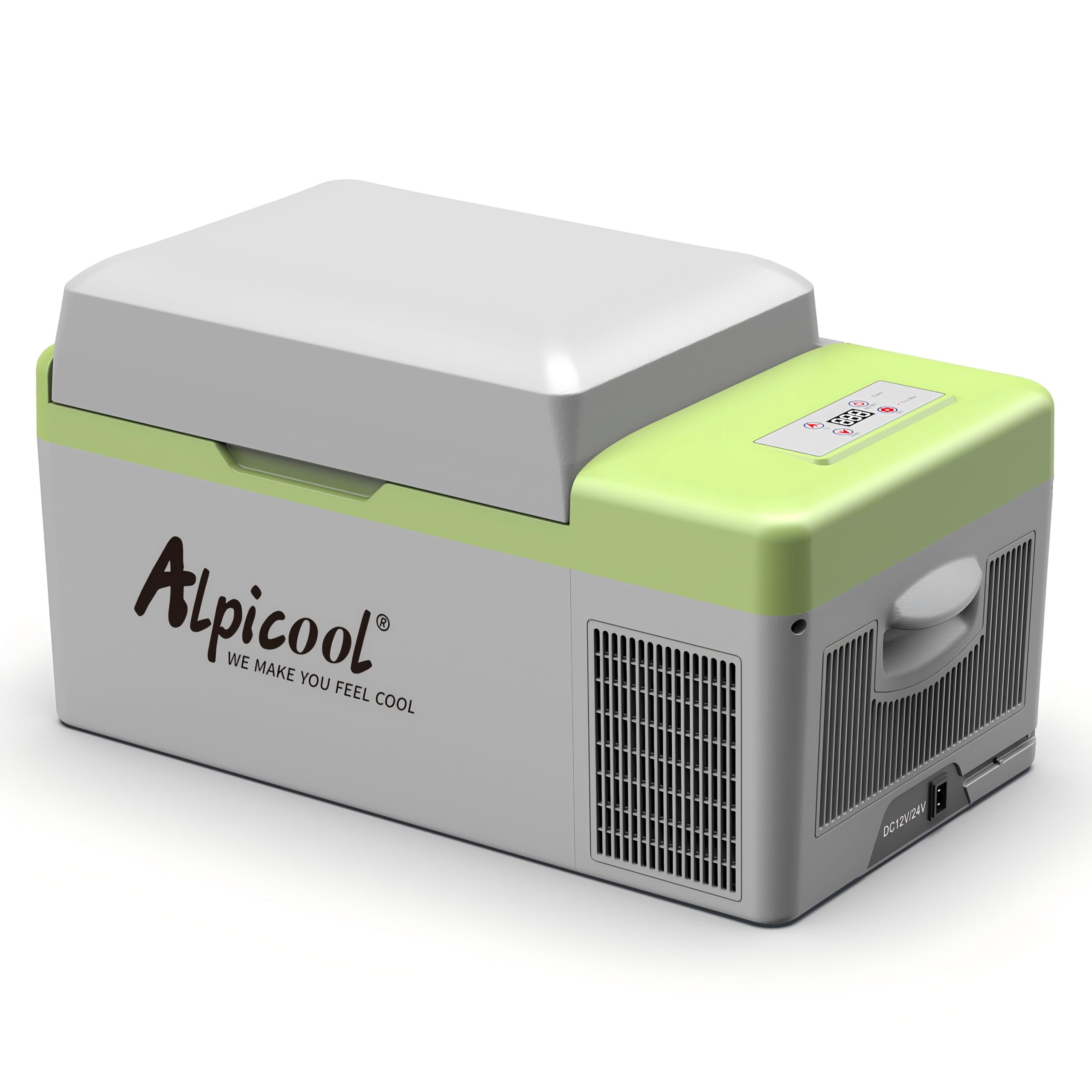 Alpicool C9PT 9L Compressor Car Fridge Freezer, DC 12v Camping Refrigerator, Portable Mini Cool Box for TruckCampervanRVBoat, -20℃ to 20℃