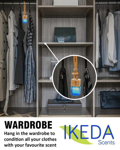 Car Air Fresheners for Men | Air Fresheners with Odour Eliminator Technology | Long Lasting Fragrance Car Accessories for Men | Strong Scents Perfume Diffusers (10ml Dark Night)