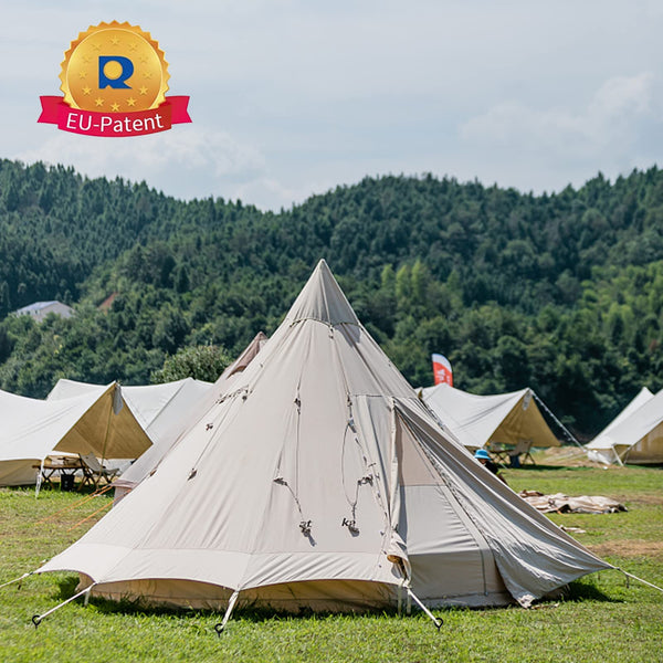 KAMFWERT Trampoline Ground Anchor Set of 8, Heavy Duty Trampoline Anchor Kit for Tents, Swings, Canopies, Metal Trampoline Anchor Kit Strong Wind