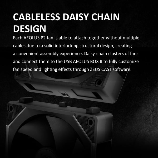 GAMDIAS 120mm ARGB PC Case Fans, Computer Case Fan, Cabless Daisy Chain Connection, Dual Infinity Mirror Lighting, Swappable Fan Blade for Reverse Airflow, Performance 30mm Thick, With Control Box