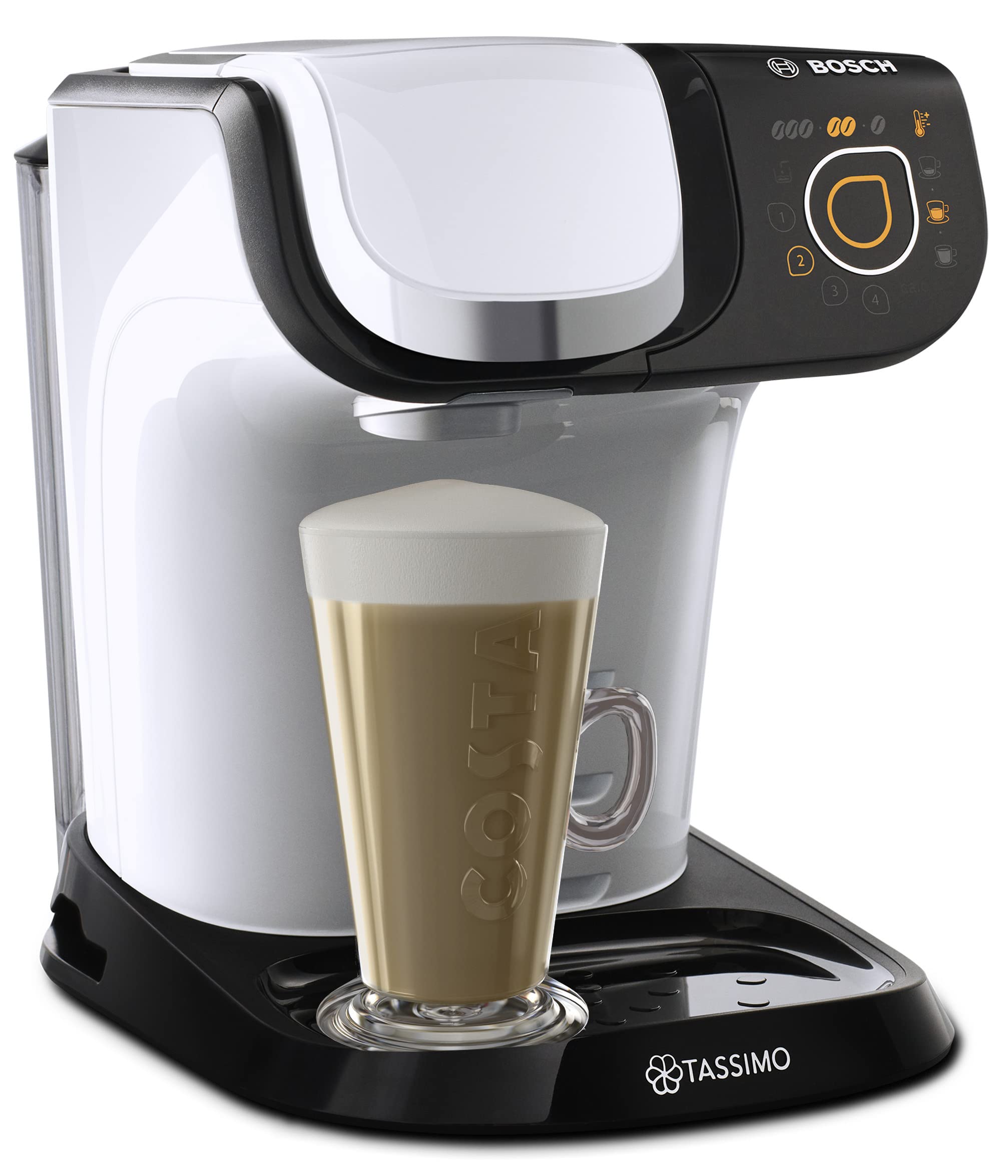 Tassimo My Way 2 TAS6507GB Tassimo Pod Coffee Machine, Cream