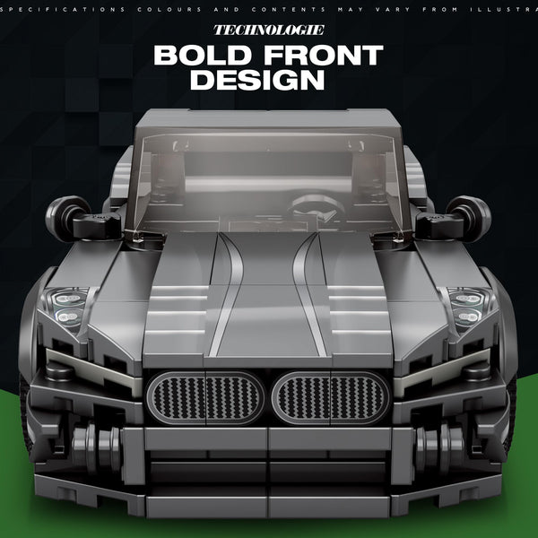 Ebortsin Sports Car Building Set for M760Li, Racing Car Model Building Blocks, 398 PCS Collectible Iconic Sports Vehicle Construction Kit, Gifts for Kids & Sportscar Enthusiasts