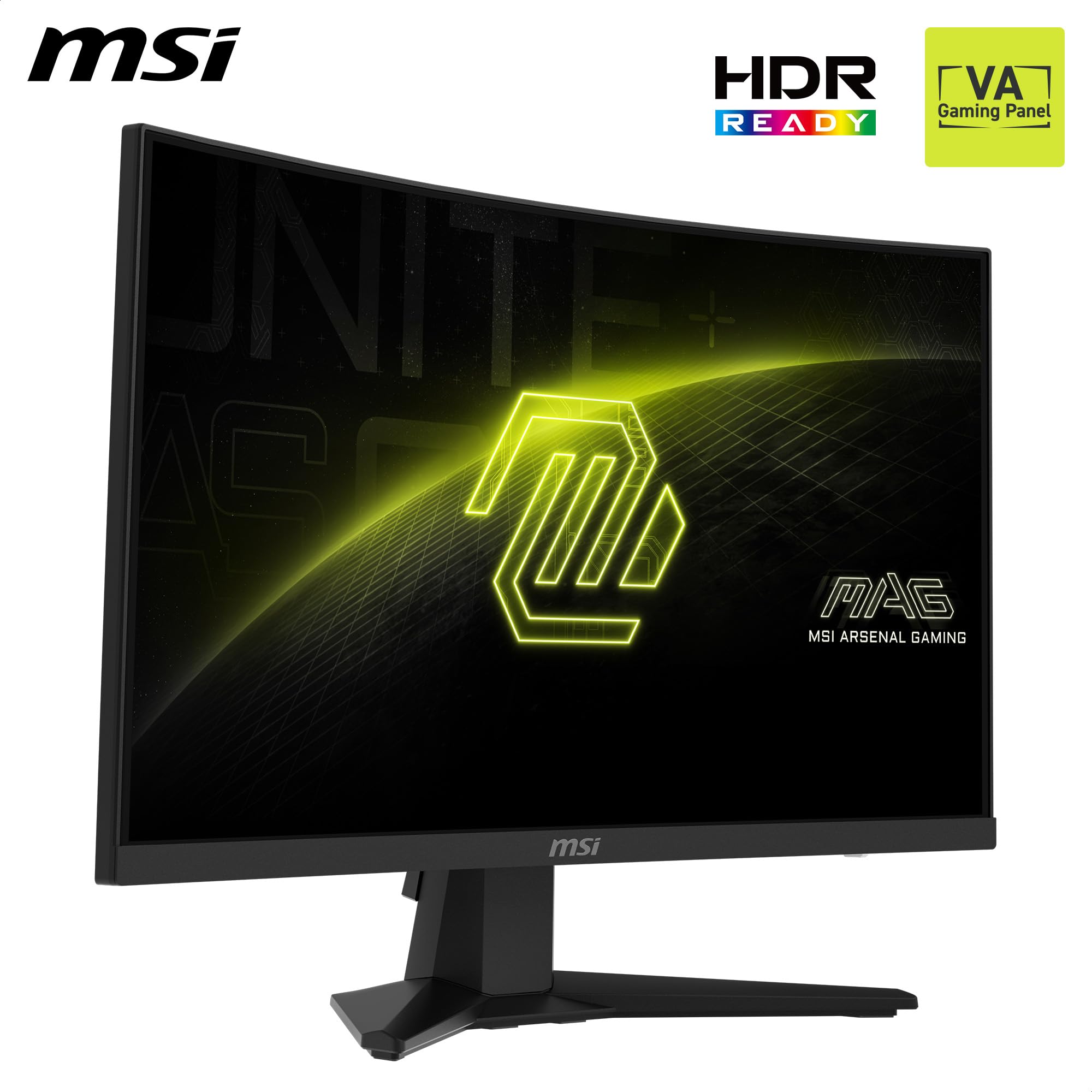 MSI G274F 27 Inch FHD Gaming Monitor - 1920 x 1080 Rapid IPS Panel, 180 Hz / 1ms, 134% sRGB Colour Gamut / G-SYNC Compatible- DP 1.2a, HDMI2.0 CEC