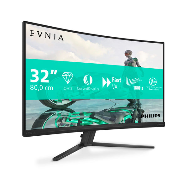 PHILIPS Evnia 32M2N6800M/00 computer monitor 80 cm (31.5") 3840 x 2160 pixels 4K Ultra HD LCD Black