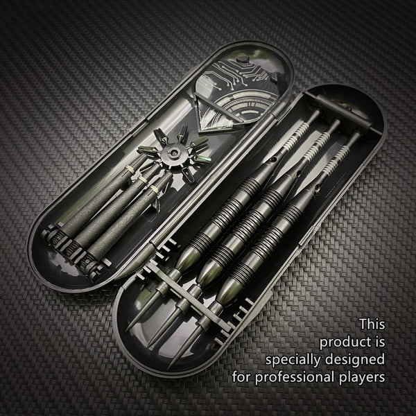 Steel Tip Darts Set,3 Pack Professional Dart with Aluminum Shafts and Darts Case