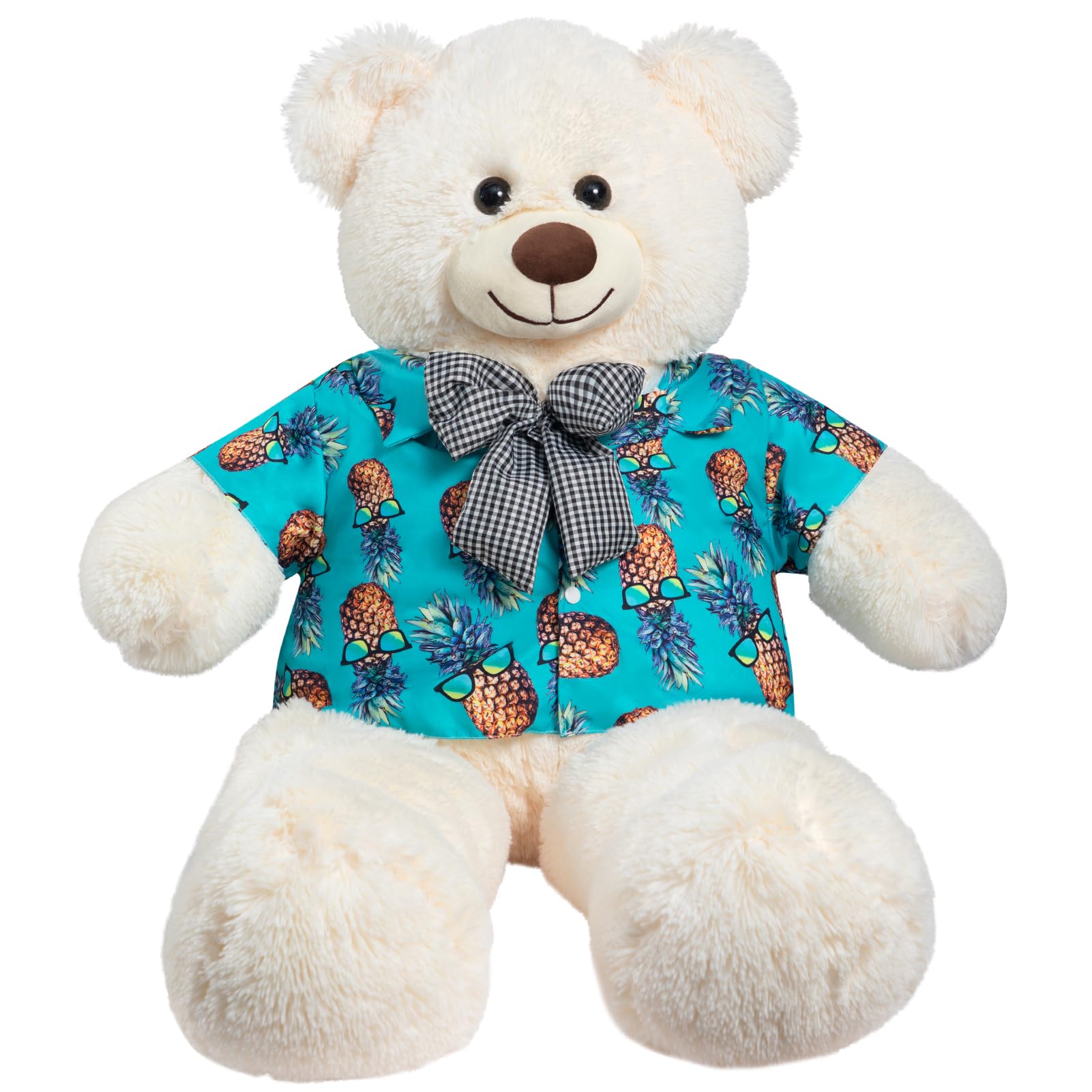 HollyHOME 150cm Giant Teddy Bear Stuffed Animal Large Soft Toys Plush Bear, Light Brown Age 3+