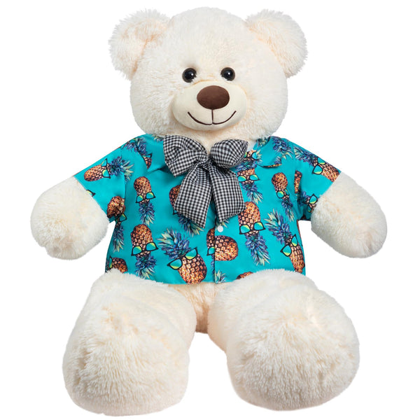 HollyHOME 150cm Giant Teddy Bear Stuffed Animal Large Soft Toys Plush Bear, Light Brown Age 3+