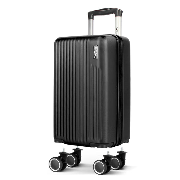 LUGG 15 Inch Vacay Cabin Case - 45x36x20 cm, Airline Approved Carry On Suitcase, ABS Lightweight Suitcase, Water Resistant Hard Suit Case with 360° Spinner Wheels, Carry On Bag with TSA Indent Lock