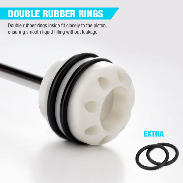 DURATECH 200cc Engine Oil Extractor Fluid Suction Pump| Keeps Engine Bay Clean with Oil Syringe | Oil Syringe and Fluid Extractor Change Engine Oil Efficiently | Suction Pump for Variety Applications