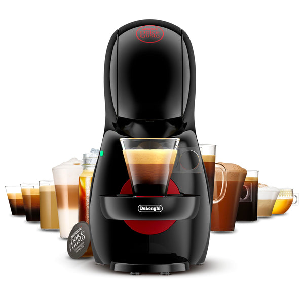 NESCAFÉ DOLCE GUSTO De'Longhi Piccolo XS Pod Capsule Coffee Machine, Espresso, Cappuccino and more, EDG210.WB, 0.8 litres, White and Black
