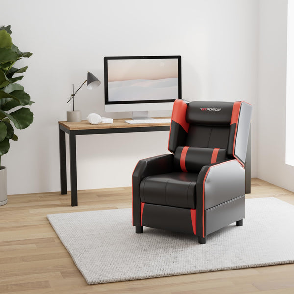 GTFORCE RANGER X FAUX LEATHER GAMING SEAT RECLINER ARMCHAIR SOFA RECLINING CINEMA CHAIR