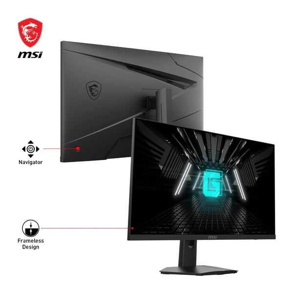 MSI G274F 27 Inch FHD Gaming Monitor - 1920 x 1080 Rapid IPS Panel, 180 Hz / 1ms, 134% sRGB Colour Gamut / G-SYNC Compatible- DP 1.2a, HDMI2.0 CEC