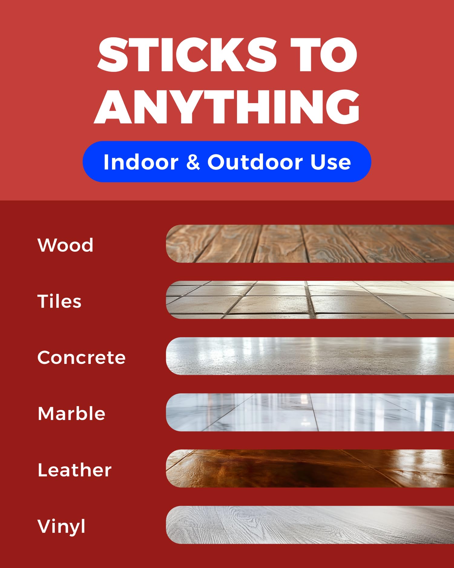 DIY Doctor Heavy Duty Double Sided Carpet Tape – 20m long x 21mm wide, No Residue Extra Strong Sticky Rug Grip Adhesive Tape, Ideal for Home & Professional Use