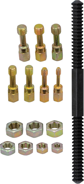 Lang Tools 2584 15-Piece Metric Thread Restorer Set, Black, Gray