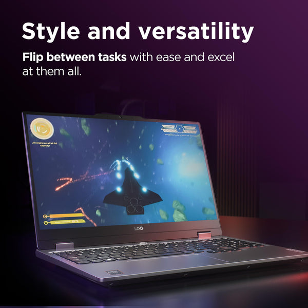 Lenovo LOQ Essential | 15 inch Full HD Gaming Laptop | Intel Core i5-12450HX | 16GB RAM | 1TB SSD | NVIDIA GeForce RTX 3050 | Windows 11 Home | Luna Grey