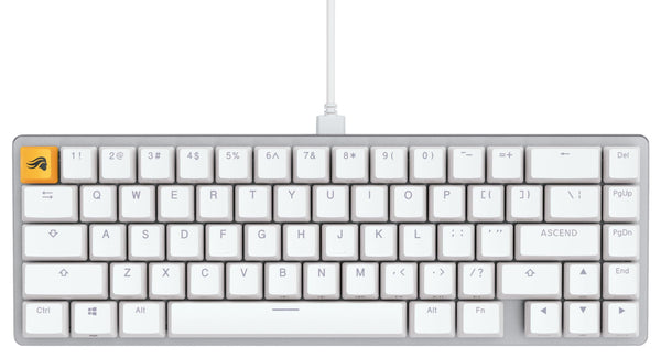 Glorious Gaming GMMK 2 Full Size (96%) - Mechanical Gaming Keyboard, Aluminium Frame, Customisable, Doubleshot Caps, Fox Switches, Per Key RGB, Full NKRO, English UK QWERTY Layout - Pink