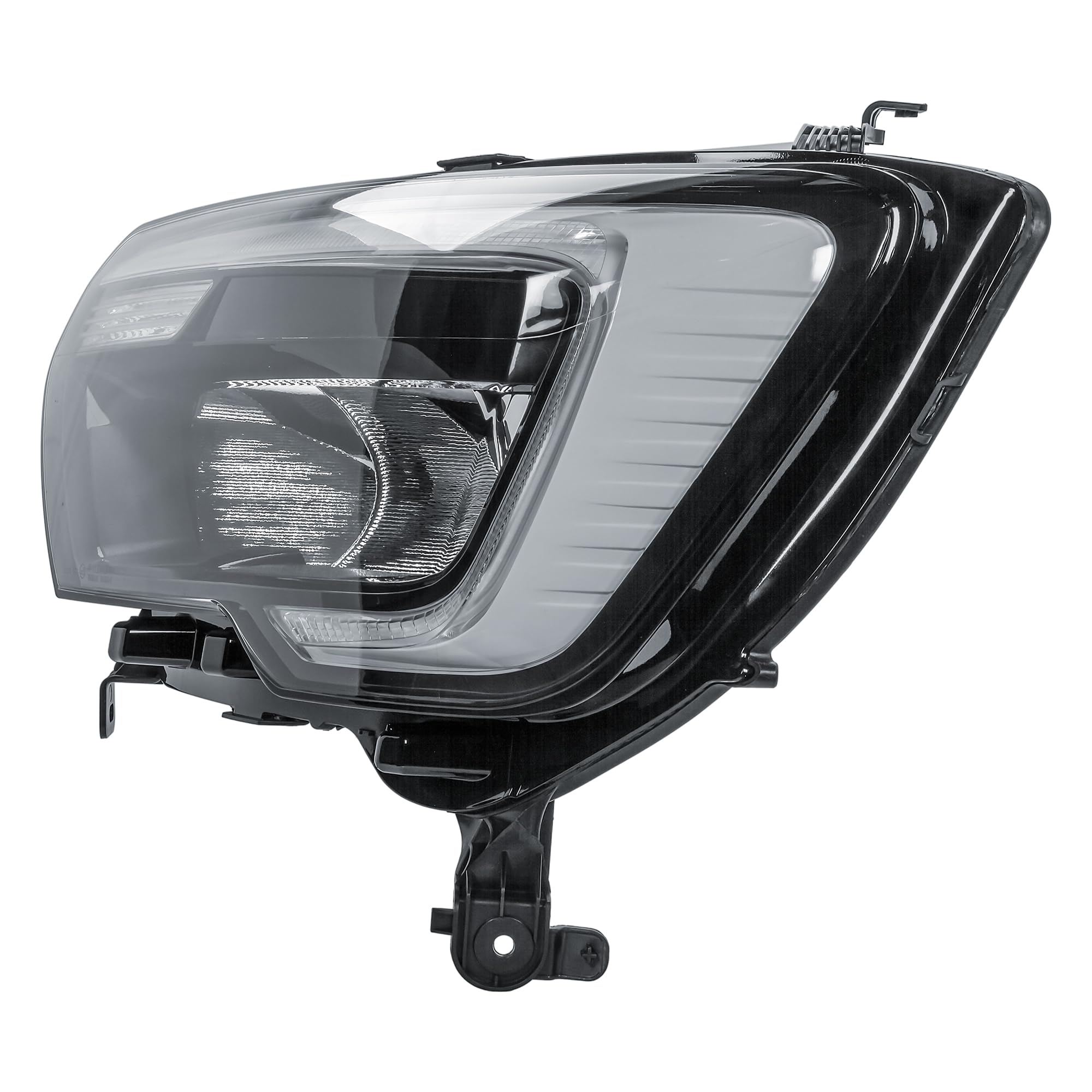 LONGLING Replacement Driver Right Side O/S Headlight Head Lamp Electric Adjustment with Motor for Renault Master 2019-2024