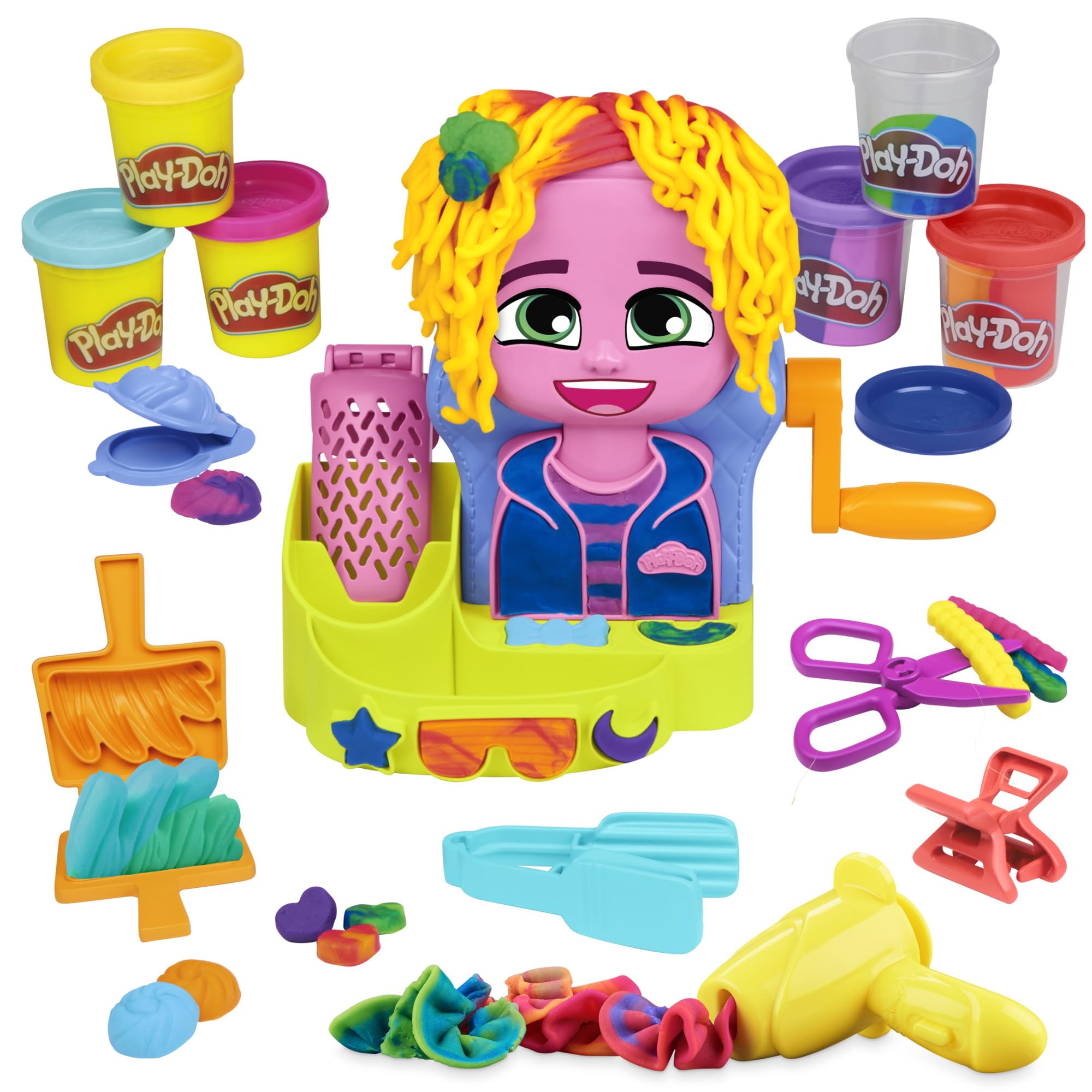 Play-Doh Blooming Flowers Playset, Creative Crafts for Toddlers, Arts and Crafts