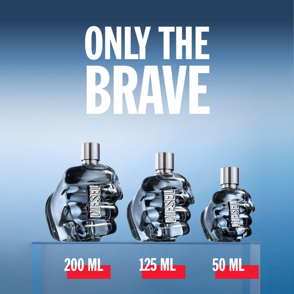 Diesel Only The Brave, Eau de Toilette Aftershave, Perfume For Men, The Original Fresh Fragrance, 50ml